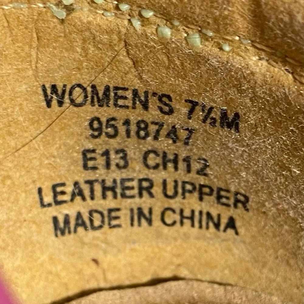 Sperry Top-Sider Goldfish Pink Tan Plaid Wedges Women’s Size 7.5M